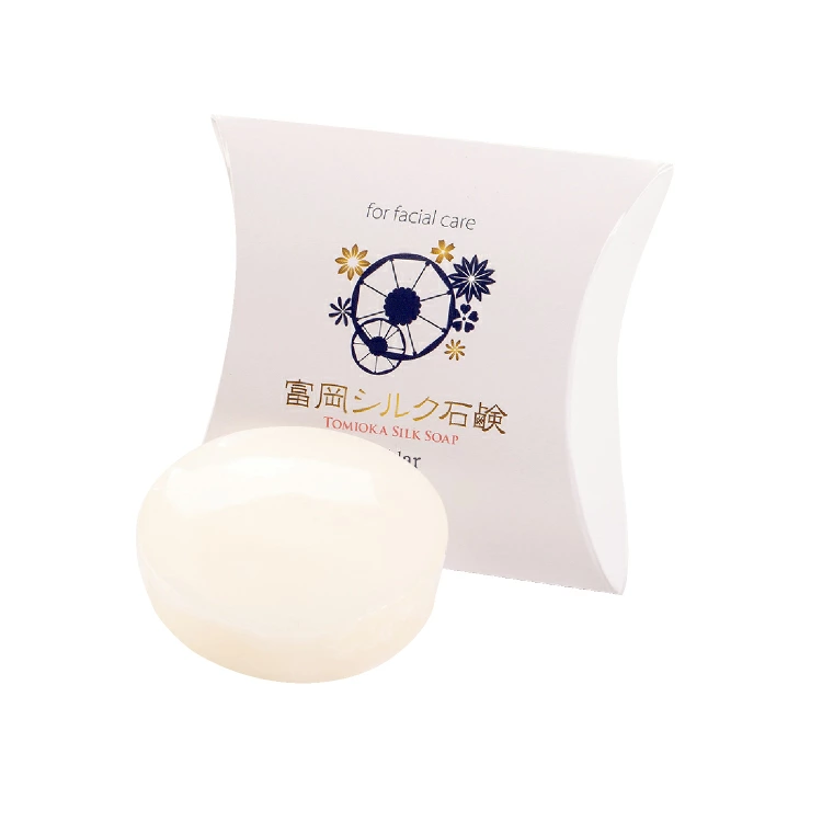 【送料無料】[6個割引] 絹工房 富岡シルク石鹸 レギュラーサイズ(80g) 日本製 美容 保湿 天然 セリシン 敏感肌 国産 レビュー おしゃれ あす楽 - 画像 (7)