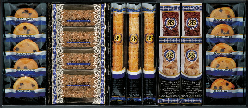 【ラッピング無料】ロイヤルスイートコレクション RR-25 チョコチップクッキー スクエアパイ ロングスティックパイ チョコクランチバー