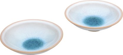 【ラッピング無料】国産 萩焼 ガラス釉 ソライロ ペア小鉢 GA5-7 9P 日本製