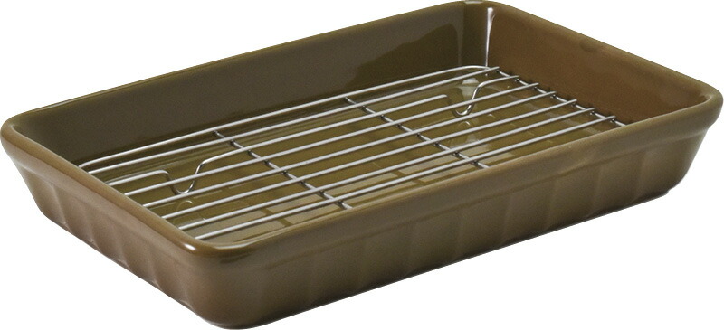 【ラッピング無料】網付きオーブンベーカー ブラウニー 111008 食器