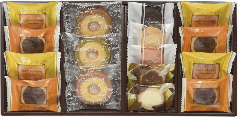 【ラッピング無料】セレブコレクション スイーツアソート CEA-30A ソフトタルト 2層バームクーヘン ガレット プチタルト