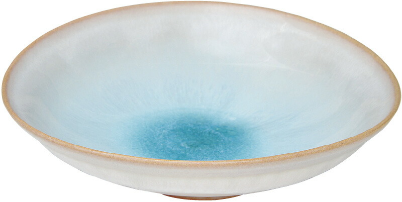 【ラッピング無料】国産 萩焼 ガラス釉 ソライロ鉢 GA5-629 日本製