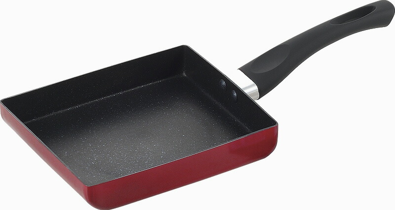 【ラッピング無料】落合務 IH対応マーブル玉子焼・ワイド18×15cm LB-161 フライパン