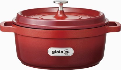 【ラッピング無料】ジョイア キャセロール24cm RE レッド XC-24RE 鍋