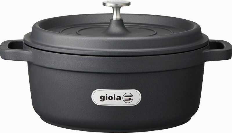 【ラッピング無料】ジョイア キャセロール24cm BK ブラック XC-24BK 鍋