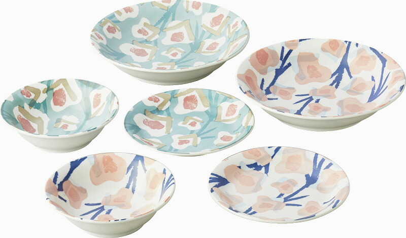 【ラッピング無料】国産 Kanakono中村かなこ プティ プレートセット TKN6648 日本製 皿 カレープレート ボウル