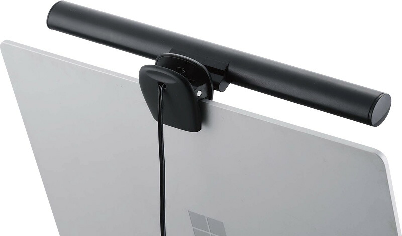 【ラッピング無料】セーブインダストリー ノートパソコン用 モニターライト SV-7114 デスクライト - 画像 (3)