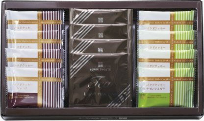 【ラッピング無料】スーパースイーツ 焼菓子 & 紅茶セット SBK-Z ベイクドクッキー 紅茶ティーバッグ