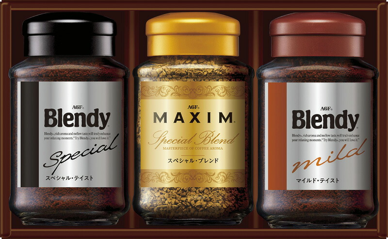 【ラッピング無料】AGF インスタントコーヒーバラエティギフト E-20N ブレンディ マキシムスペシャルブレンド