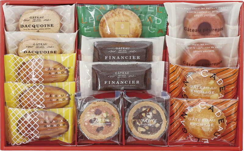 【ラッピング無料】井桁堂 エレガント 00084 マジパンケーキ ダックワーズプラリネ フィナンシェショコラ リングフィナンシェいちご チーズカップケーキ ガレット プチタルト