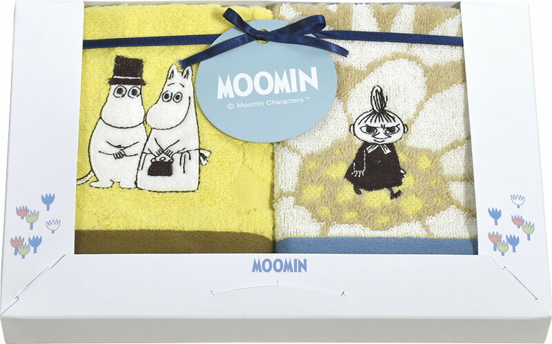 【ラッピング無料】ムーミン フレグラント ウォッシュタオル 2P MM-10015 ハンドタオル