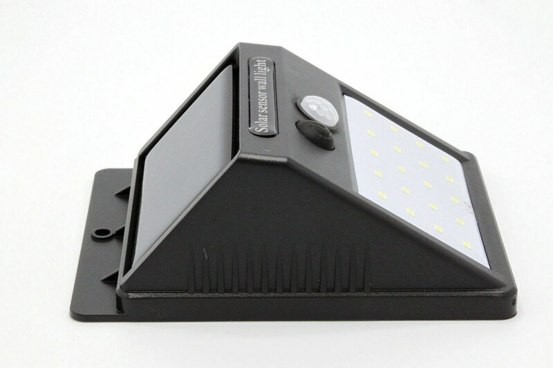 【ラッピング無料】STAR★LIGHT LEDソーラーセンサー ウォールライト SK-SWLT180BK - 画像 (3)