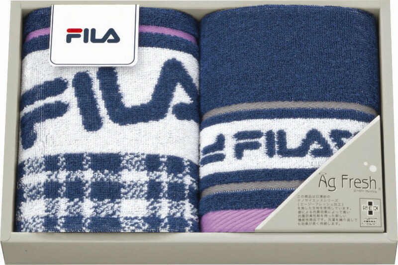 【ラッピング無料】フィラ ハウザー ウォッシュタオル 2P FL-1060 綿100%