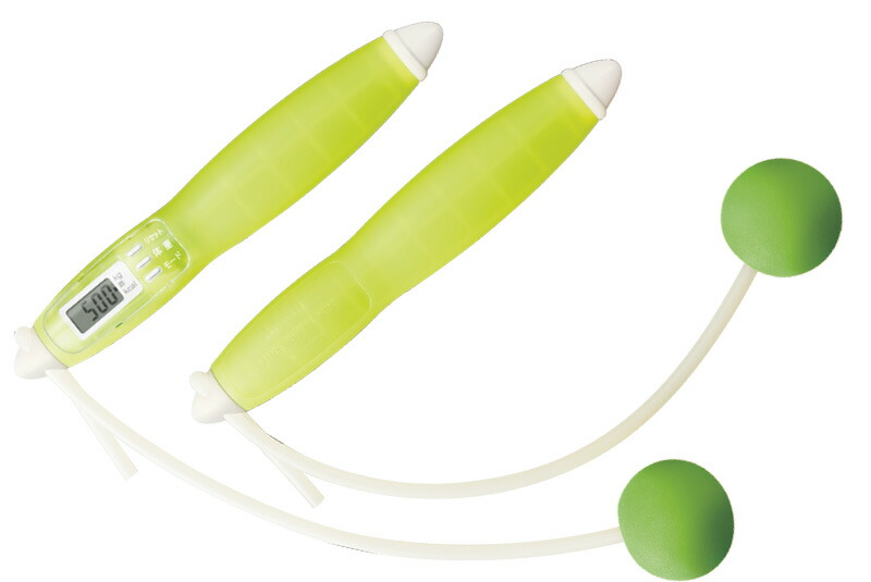 【ラッピング無料】タニタ タニタサイズ 消費カロリー計付きなわとび カロリージャンプ TS-960GR とび縄 縄とび