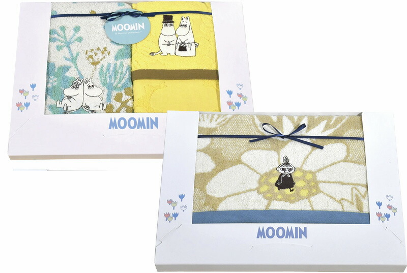 【ラッピング無料】ムーミン フレグラント タオルセット MM-10045 バスタオル フェイス ウォッシュ タオル