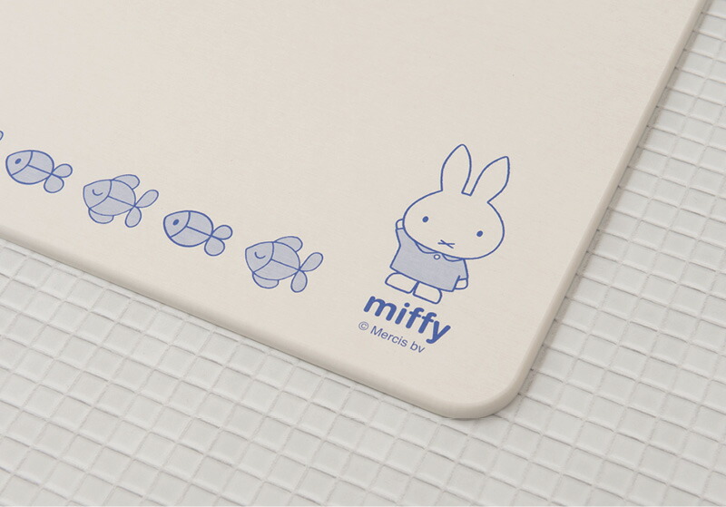 【ラッピング無料】ディックブルーナ サカナノコウシン 珪藻土バスマット 45470 珪藻土 - 画像 (3)