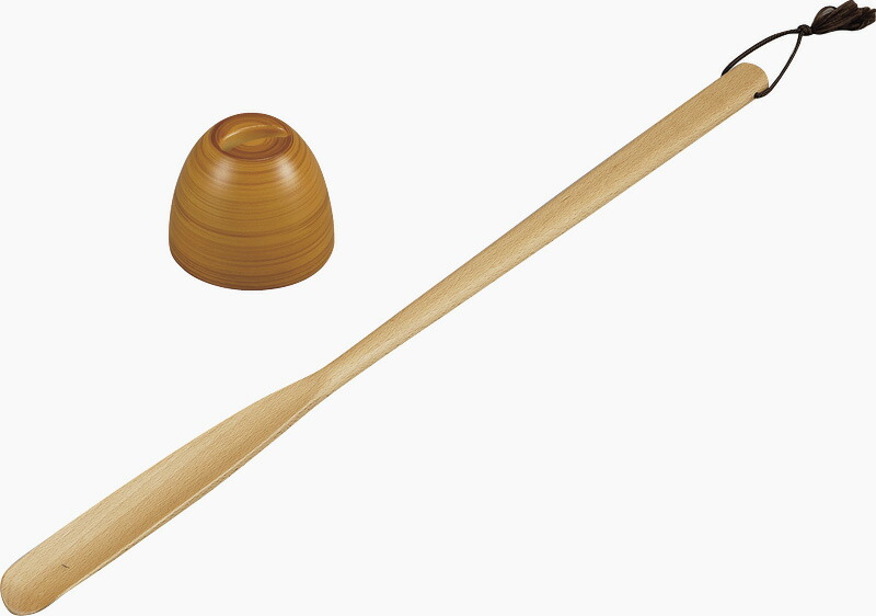 【ラッピング無料】白木 靴べら 70cm 台付 16485 靴ベラ レビュー