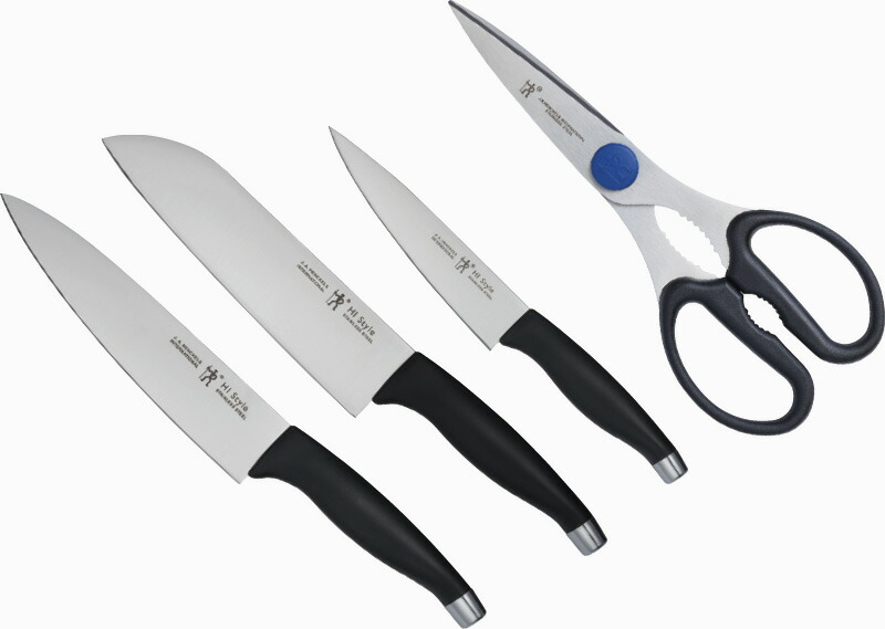 【ラッピング無料】ヘンケルス HIスタイル ナイフブロックセット 16717-015-0 包丁セット 三徳包丁 洋包丁 ペティナイフ 料理バサミ