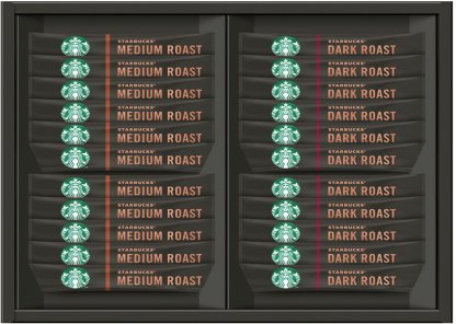 【ラッピング無料】スターバックス プレミアムソリュブルブラックスティックギフト SV-30S ミディアムロースト ダークロースト