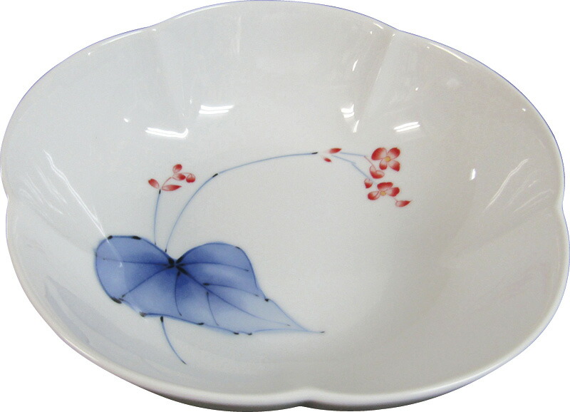 【ラッピング無料】国産 香蘭社 相思花 深鉢 49168-EAF 日本製