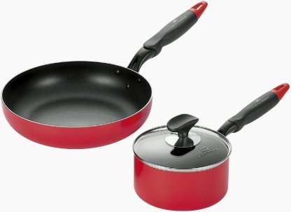 【ラッピング無料】タツヤ・カワゴエ 片手鍋16cm & フライパン26cm TKM-501S