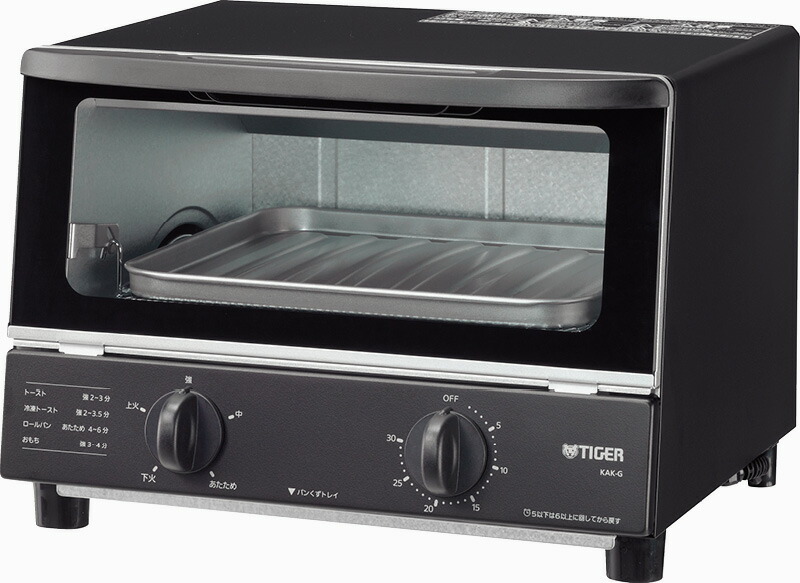 【ラッピング無料】タイガー魔法瓶 オーブントースター KAK-G101K