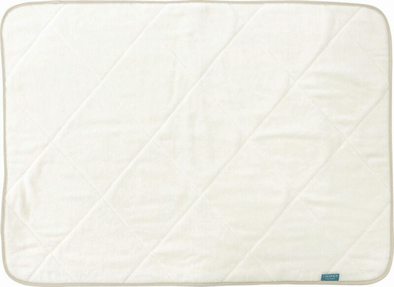 【ラッピング無料】乾度良好? カララカ タオルバスマット アイボリー 80444