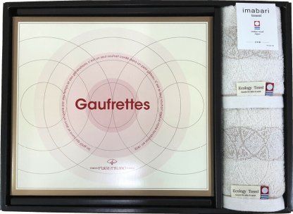 【ラッピング無料】東京?月堂 ゴーフレット・今治タオルギフト TF-I003 エコサークルフェイスタオル
