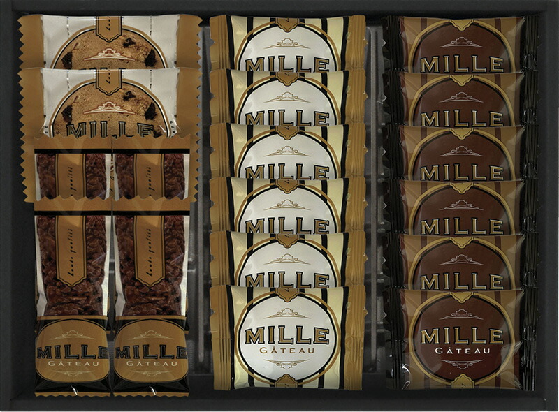 【ラッピング無料】ミル・ガトー スイーツセレクト CZ-20 ラングドシャ ミルククランチバー ナッツとチョコのざっくりクッキー