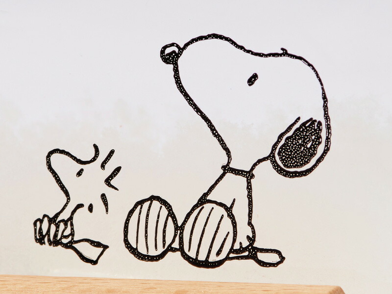 【ラッピング無料】ピーナッツ スヌーピー ストームグラス クラウド 151-333274 置物 - 画像 (3)