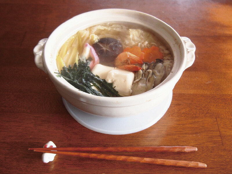 【ラッピング無料】土鍋(蓋付) 白 4585-225 レビュー キャンペーン - 画像 (3)