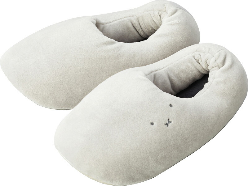 【ラッピング無料】ミッフィー ワルム ルームシューズ グレー 5905005000