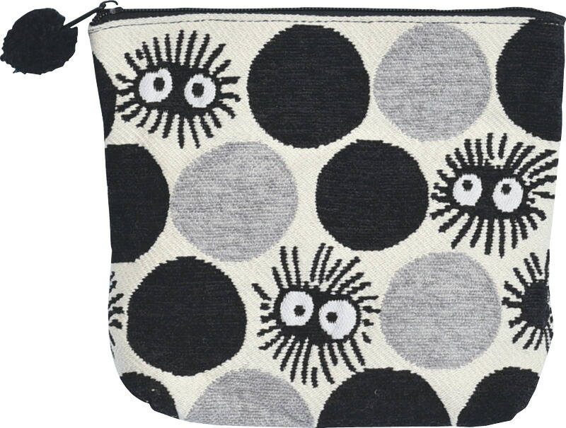【ラッピング無料】となりのトトロ クロスケドット ゴブラン織りポーチ 1165014100