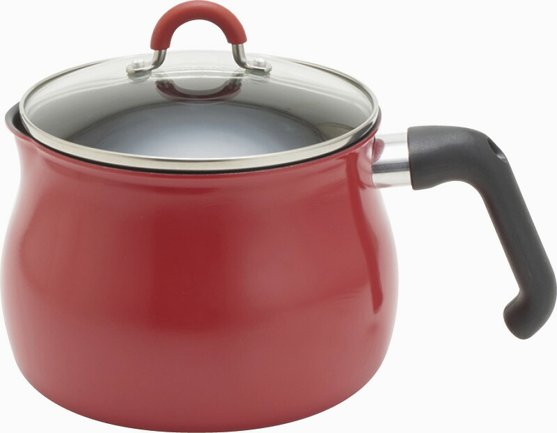 【ラッピング無料】トゥーメイ IH対応マルチポットL 16cm レッド SRA-9474 電気ポット