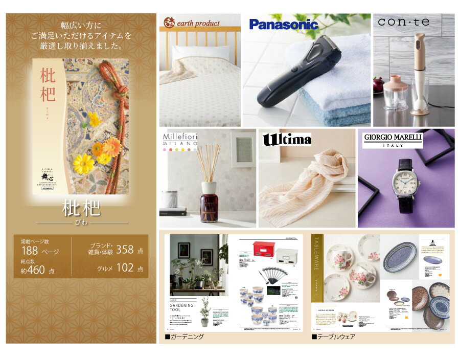 【ラッピング無料】[10冊割引] カタログギフト 8,800円コース うすべに 枇杷 レビュー まいこ ロワール　熨斗