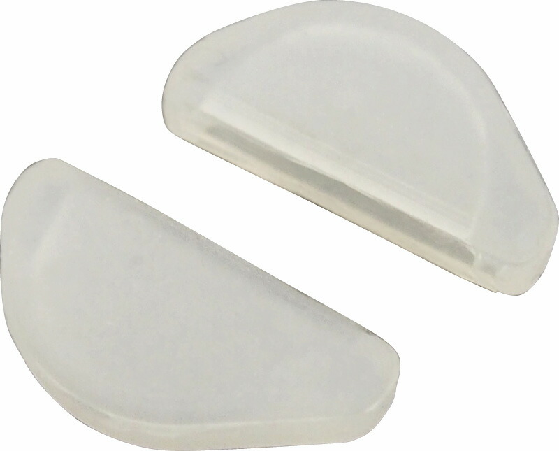 【ラッピング無料】国産 洗えるメガネの鼻あてキャップ クリアー SV-5813 日本製 眼鏡小物