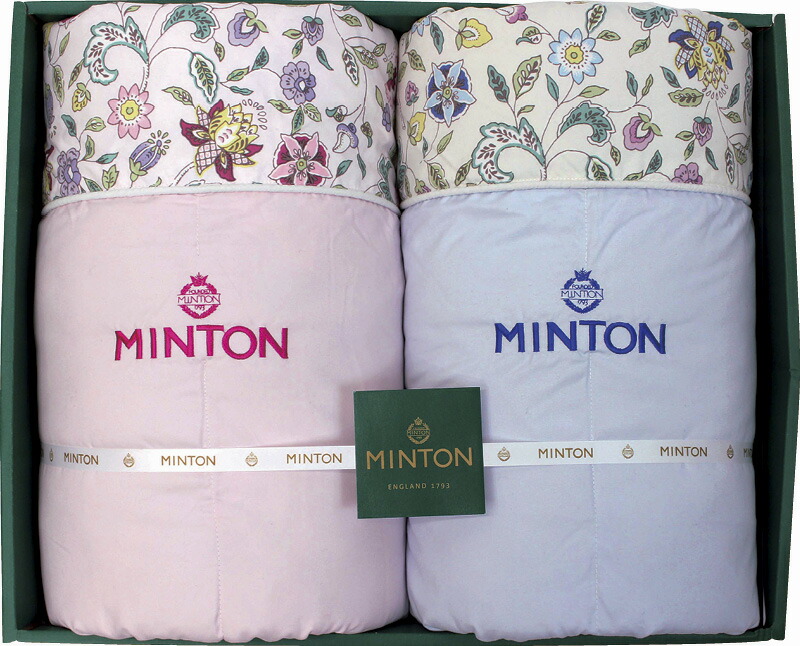 【ラッピング無料】ミントン シルク混 肌掛けふとん 2P MNSF41602 掛け布団