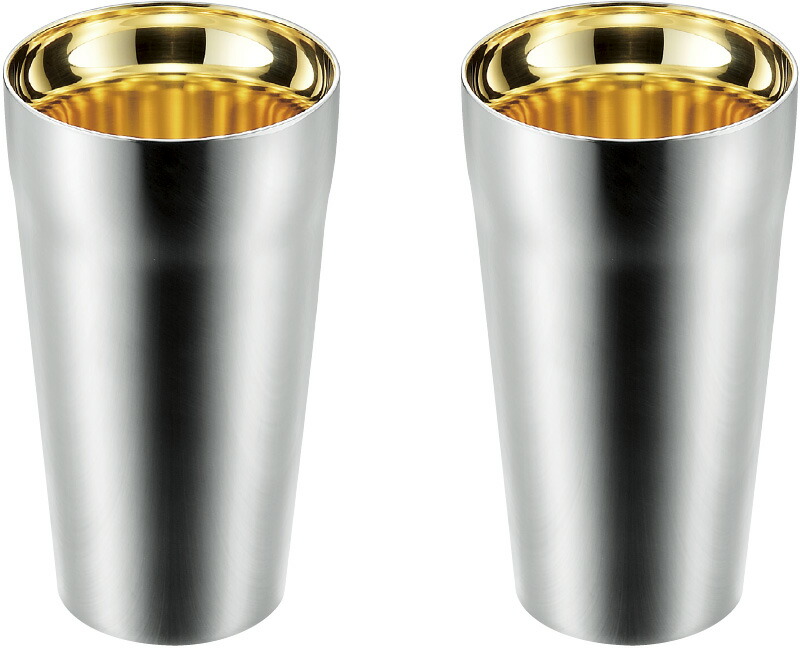 【ラッピング無料】国産 燕人の匠 プライム ダブルタンブラー 300ml 2P ET-2000 日本製