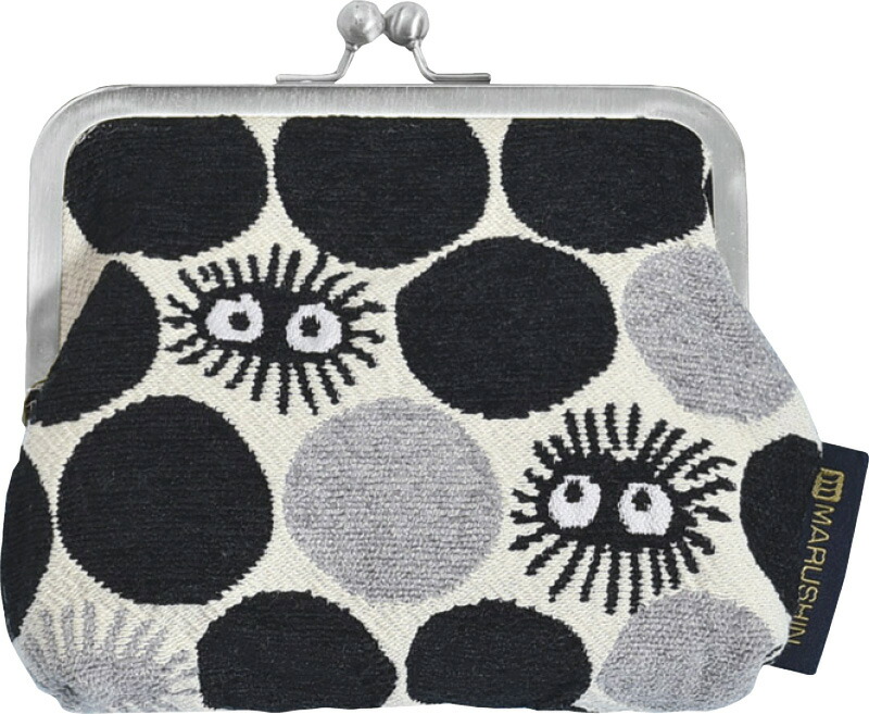 【ラッピング無料】となりのトトロ クロスケドット ゴブラン織り口金ポーチ 1165014000