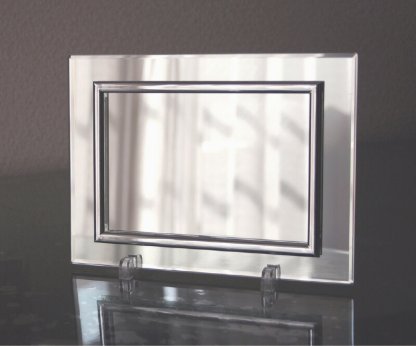 【ラッピング無料】国産 ミラーフォトフレーム 00626 日本製 絵画 フラワー アート 鏡