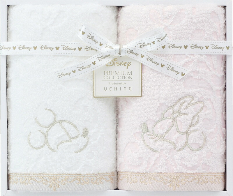 【ラッピング無料】プレミアム ディズニー エターナリー フェイスタオル 2P WF30876M