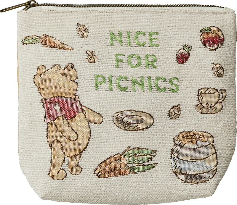 【ラッピング無料】くまのプーさん ナイスフォーピクニック ポーチ 2335042400
