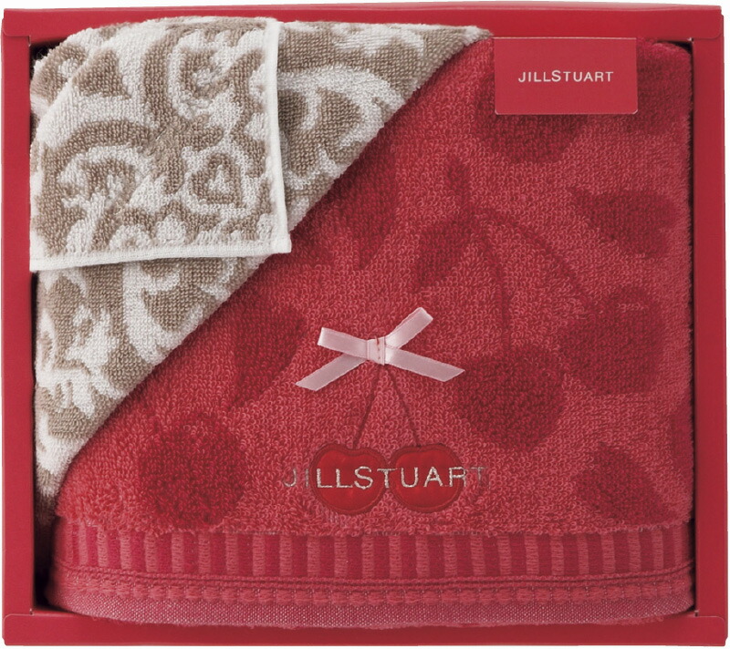 【ラッピング無料】ジル スチュアート プティスリーズ バスタオル & タオルハンカチ 58-3159300 綿100%
