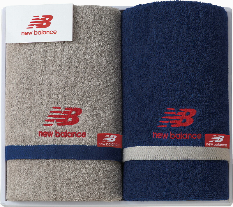 【ラッピング無料】ニューバランス スポーツタオル & フェイスタオル NBJ-357 綿100%