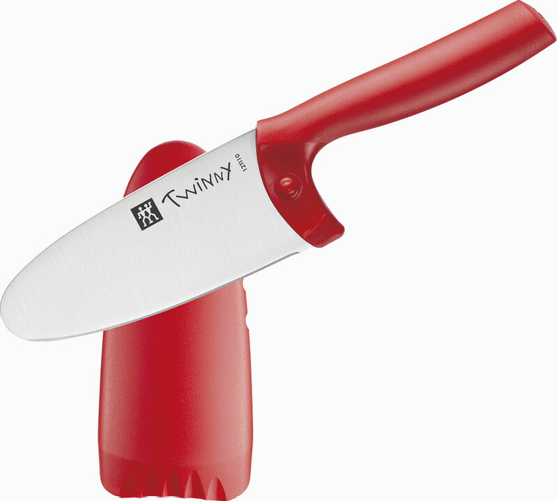 【ラッピング無料】ツヴィリング ツウィニー レッド 36550-101 子供向け包丁