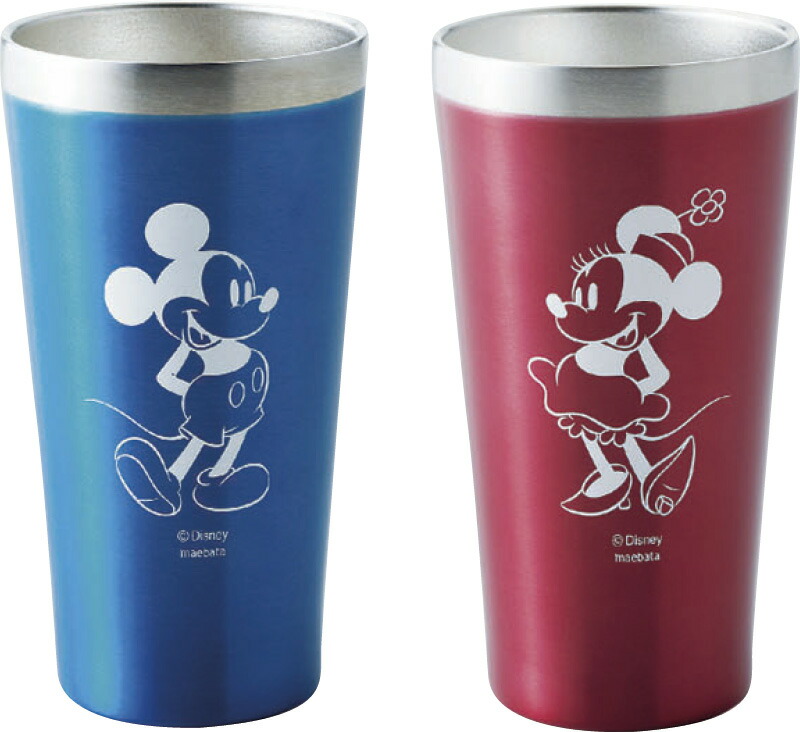【ラッピング無料】ディズニー ペアメタルサーモタンブラー 340ml 51379