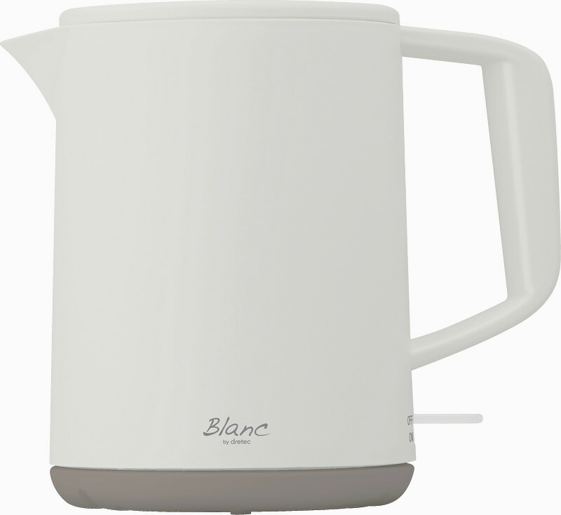 【ラッピング無料】ドリテック 電気ケトル1L PO-366WT レビュー