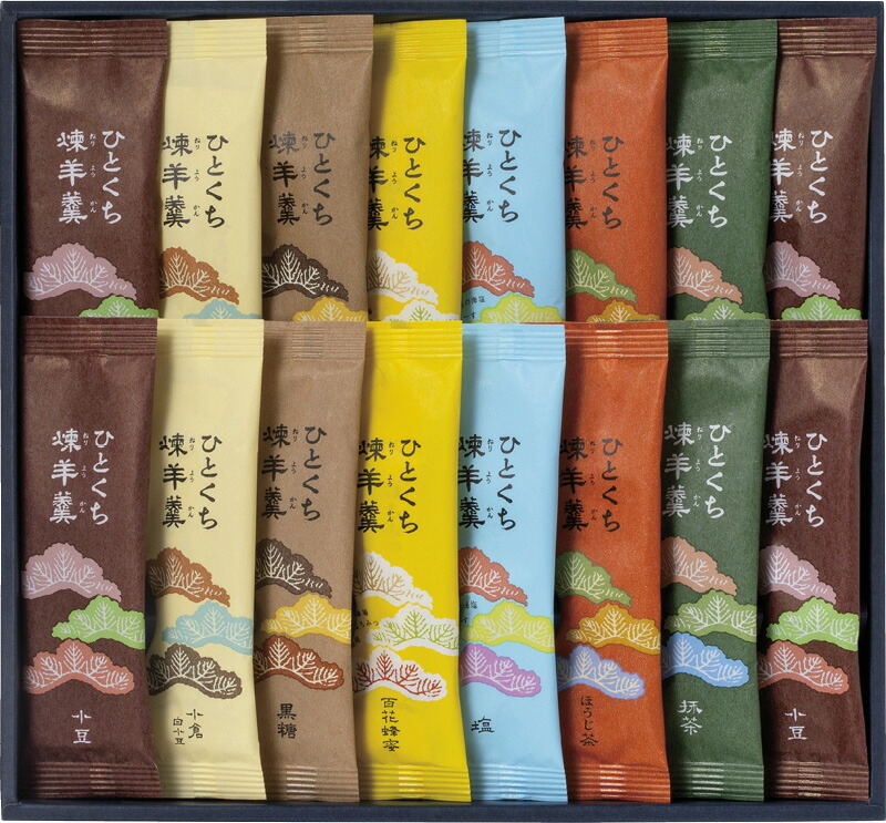 【ラッピング無料】榮太樓總本鋪 ひとくち煉羊羹詰合せ RY2 ひとくち煉羊羹小豆