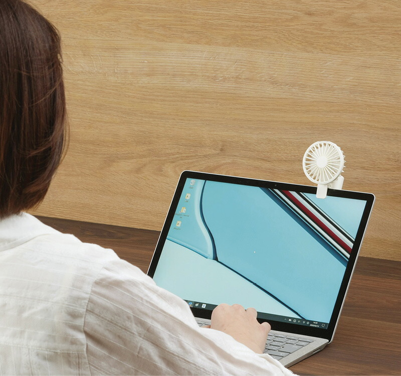 【ラッピング無料】クリップ式ポータブルファン SV-6834 扇風機 - 画像 (3)