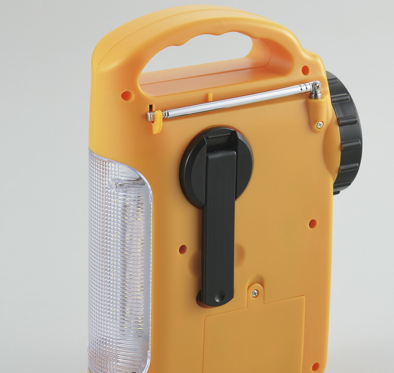 【ラッピング無料】エレット 3WAY 充電ラジオライト ET-13 防災ラジオ - 画像 (4)